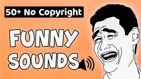 youtube funny sound|50 funny sound effect.